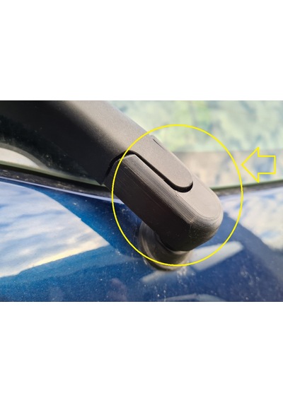 Toyota Uyumlu Yaris 2006-2009 Arka Cam Sileceği Kapağı