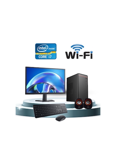Dagmor BN2015113 H61 i7-2600 16 GB 240 GB SSD 21.5" AIO Free Dos Masaüstü Bilgisayar