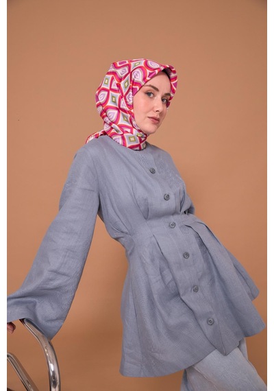 Silk Home Twill İpek Eşarp 11470-08 Pembe, Bebe Mavi, Yeşil, Lila, Beyaz