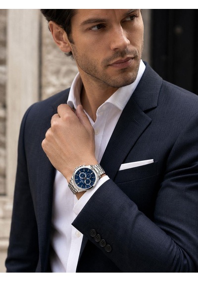 Daniel Klein Damat Ve Takım Elbiseye Özel 2 Yıl Garantili Çelik Kordon Erkek Kol Saati Vs.blkt.1021 Gümüş