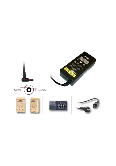 Asus 19v 3.42a 65w 4.0mm 1.35mm Notebook Adaptör / Rna-as05
