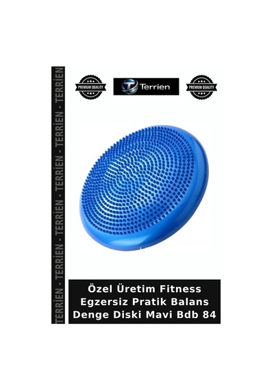 Özel Üretim Fitness Egzersiz Pratik Balans Denge Diski Mavi Bdb 84