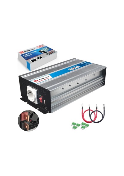 İnverter Modifiye Sinüs 12v 1500w Mervesan Mrw-ı-1500-12