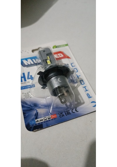 Photon H4 Mini Compact Led Oto Ampul Photon 2li Set 2adet