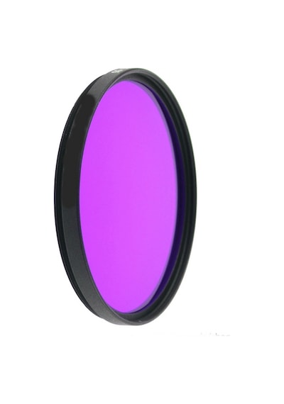 Dhd 62mm Full Colour Düz Purple Mor Efekt Filtre
