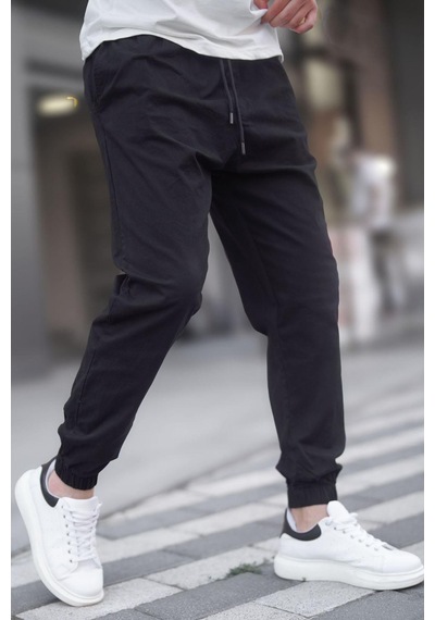 Madmext Siyah Relaxed Jogger Pantolon 6853-siyah Siyah
