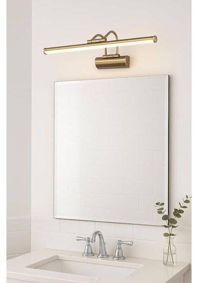 Sarjlı Led Flüt Resim Aplik 6w 3200k Gün Işığı 35cm Duvar Tipi Ayna/tablo Üstü Dekoratif Işık Ip20 İç Mekan Kullanım Eskitme Kasa Diğer