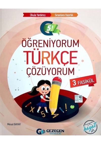 5. Sınıf Öğreniyorum Türkçe Çözüyorum (3 Fasikül) / Mesut Bayar