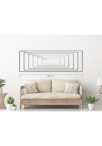 Tr Park Kanvas Tablo 60 X 180 Cm Ka20644 Diğer