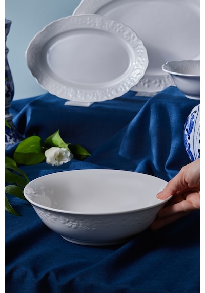 Karaca Beatrice Salata Kasesi 23 Cm Beyaz