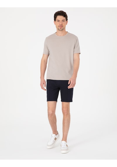 Pierre Cardin Lacivert Regular Fit Örme Şort 50310567-vr033