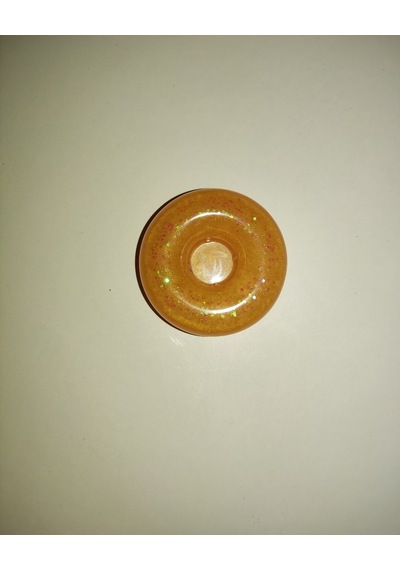 Gold Simli Donut Şamdan Mumluk