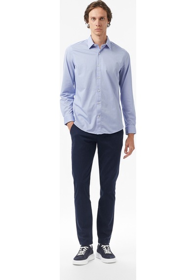 Nautica Erkek Mavi Slim Fit Gömlekdüzw57430t