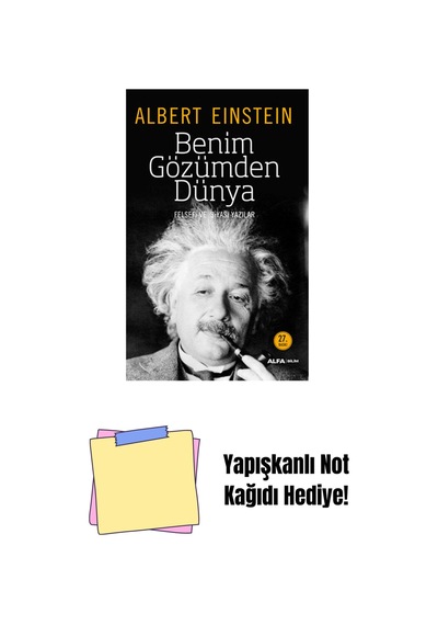 Benim Gözümden Dünya + Yapışkanlı Not Kağıdı