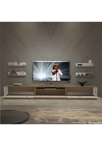 Decoraktiv Trendstyle 270r Mdf Tv Ünitesi Tv Sehpası Pera - Beyaz