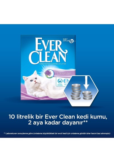 Lavanta Kokulu Topaklanan Kedi Kumu 6 Lt