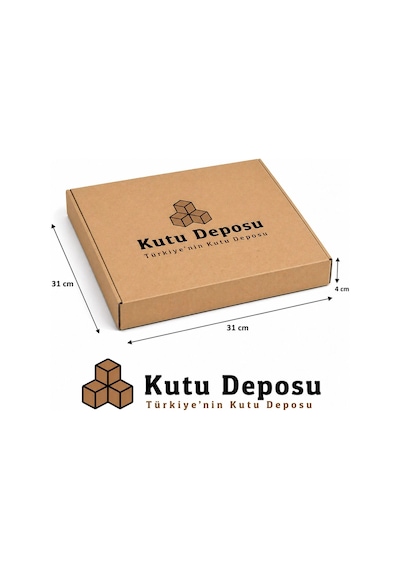 31x31x4 Cm Pizza Kutusu