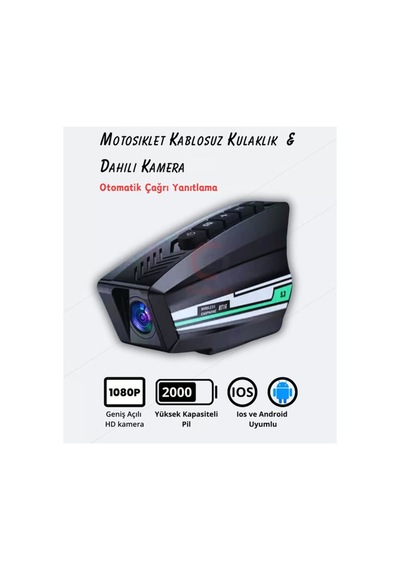 Bt16 Kask Bluetooth Kulaklık