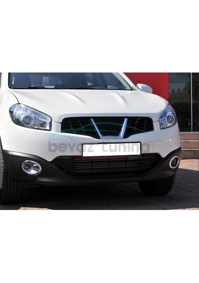 Nissan Qashqai Sis Farı Çerçevesi Kromu Nikelaj