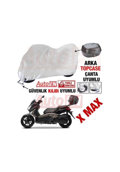 Yamaha Xmax 250-300-400 Motosiklet Brandası Arka Çanta Ve Güvenli (432780808)
