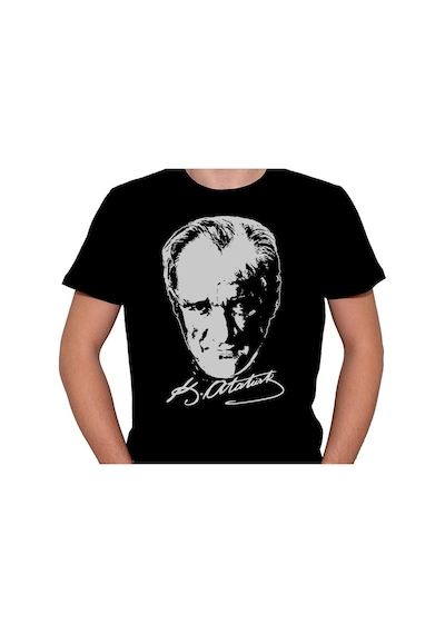 Gazi Mustafa Kemal Atatürk Portre Tişört Unisex T-shirt 001
