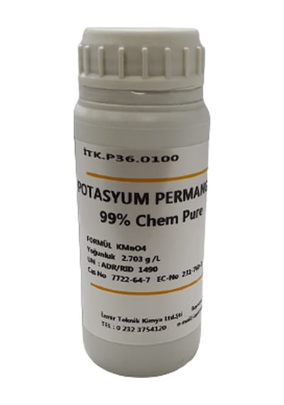 Potasyum Permanganat Saf -100 Gr.