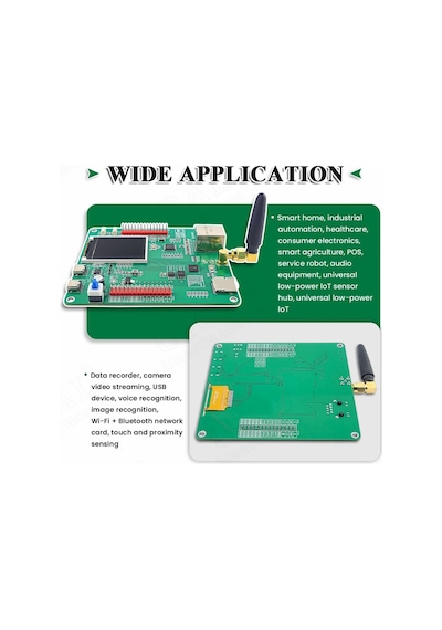 Esp32-s3 W5500 Ethernet N16r8 1.77 İnç Lcd Ekranlı Wifi Bluetooth Geliştirme Kartı