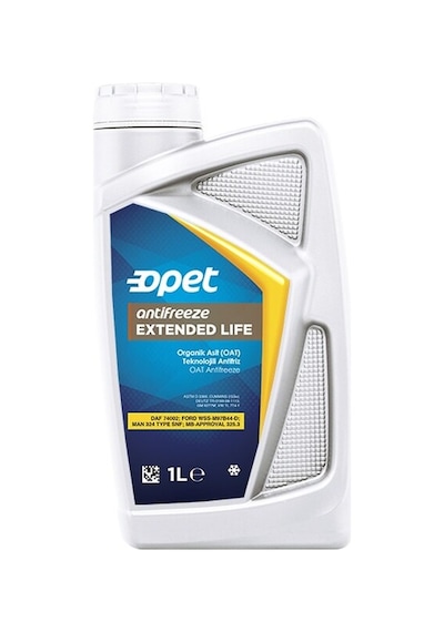 Opet Antifreeze Extended Life Kırmızı Antifriz 1 Litre