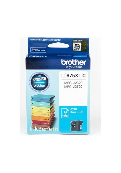 Brother Lc675xlc  Mavi Mürekkep Kartuş 1200 Sayfa