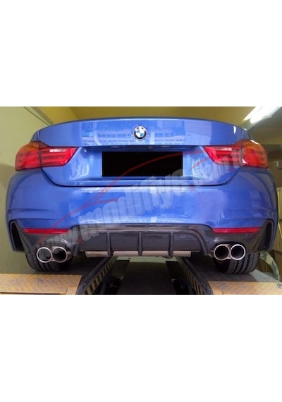 Bmw 4 Serisi Difüzörü Bmw F32 Dıfuzoru M Performance Mat Siyah