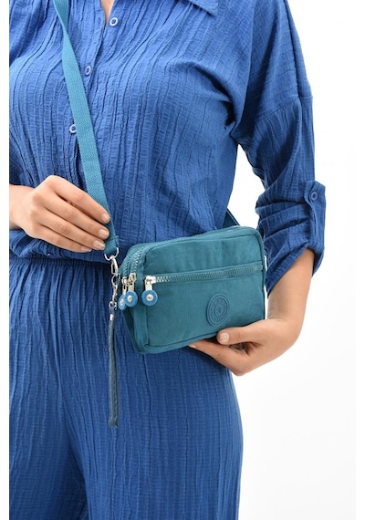 Baginn Klinkır Kumaş Mini Çapraz Askılı Kadın Çanta 571 Collection Yağmur Geçirmez El Çantası 20 10 Cm 001