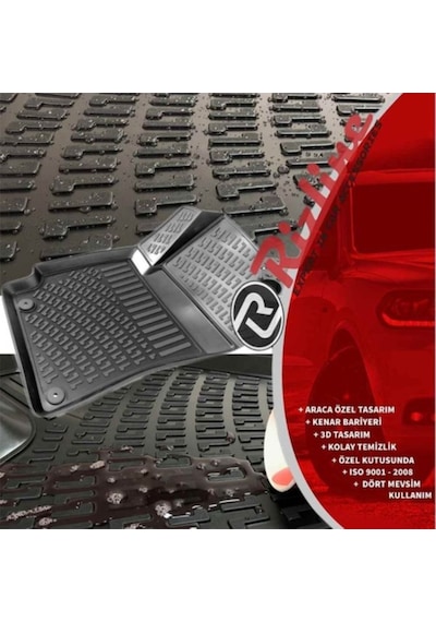 Rizline Audi A4 3D Havuzlu Paspas 1995 / 2001 Rizline