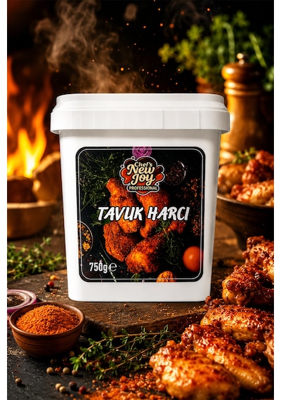 Koruyucusuz Özel Baharat Karışımı Fırında Tavuk Harcı 750 G