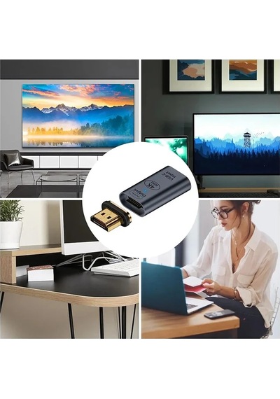 Ally Hdmı To Type-c 4k 60hz Mıknatıs Başlıklı Çevirici Otg Adaptör- 5775