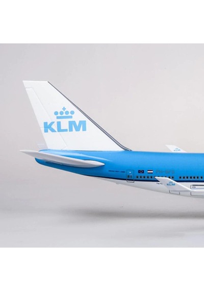 Klm Air Boeing 747 Yolcu Uçağı Model Uçak 1/160 Ölçek 47cm