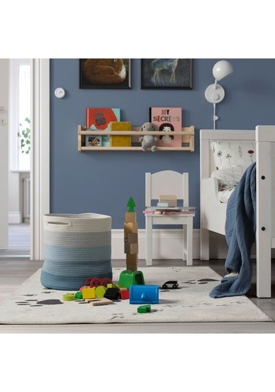 Ikea Lıllåkre Sepet, Mavi-çok Renkli, 30x30 Cm Çok Renkli