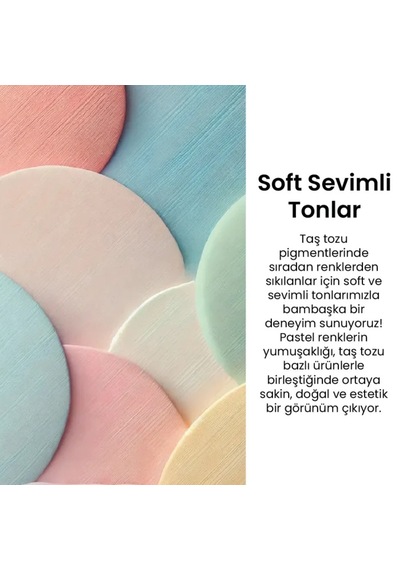 Taş Tozu Boyası Mavi Dekoratif Obje Ve Hobi Uygulamalarına Uygun 50 Ml Renk