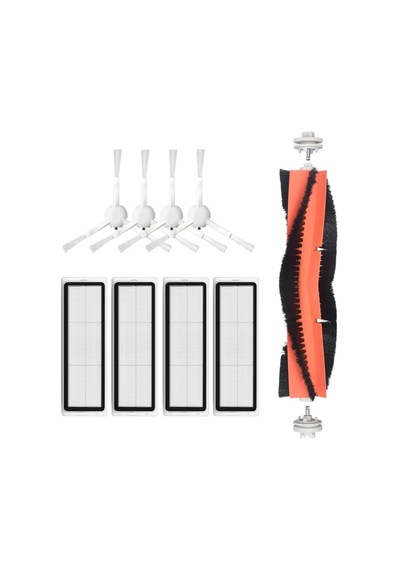 Xiaomi 1C Vacuum Mop (Stytj01Zhm) Uyumlu Yedek Fırça Filtre Seti