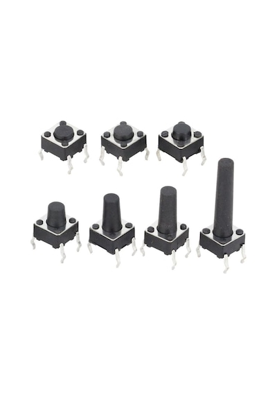 Tc-0102 6X6X4.3Mm 4 Pinli Push Buton - Tact Switch