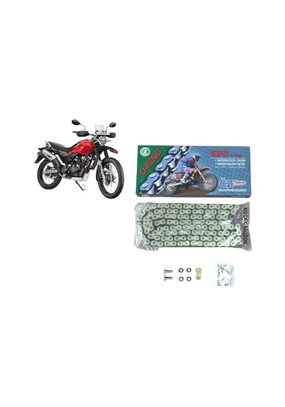 Hero Xpulse Cross O-ringli Cz Çekya Motosiklet Zinciri 520-120l Zincir