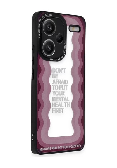 Newface Xiaomi Redmi Note 13 Pro Plus Kılıf Mirror Desenli Kapak - Mirror - 11 Çok Renkli