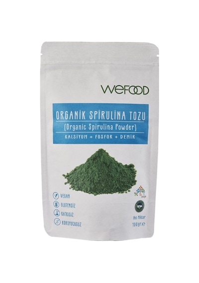 Organik Spirulina Tozu 100 Gr Diğer