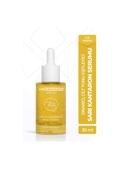 Uraw Cilt Tonu Eşitleyici ve Onarıcı Sarı Kantaron Serumu 30 ML