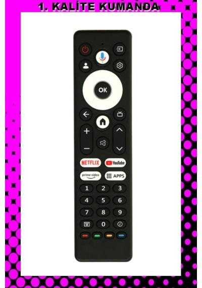 Uzaktan Kumanda 1.kalite Kumanda Mazamapp 1369 Beko Arçelik Ses Komutsuz Tv Kumandası