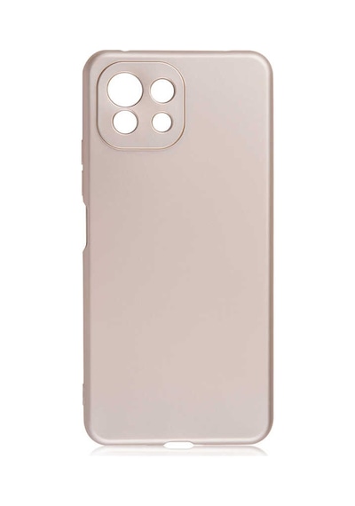 Xiaomi Mi 11 Lite Kılıf Zore Premier Silikon Kapak Gold