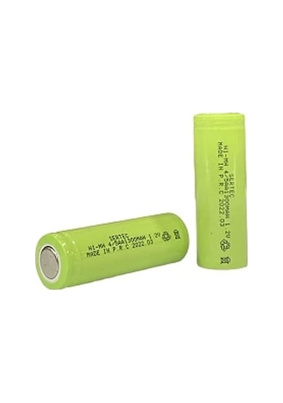 1.2v 1300 Mah - 4/5aa- Ni-mh Şarjlı Pil - Başsız / Flat Head