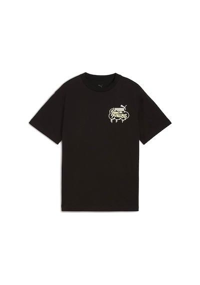 Puma Mıd90s Graphıc Iı Genç Tişört 688465 01 Siyah