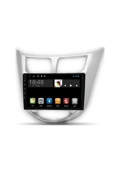 Hyundai Accent Blue 2010-2019 Gri 4gb Ram 64gb Hafıza 8 Çekirdek Carplay Kamera Android Multimedya 9"