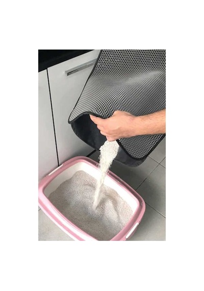 Plentiful Kedi Tuvalet Önü Kum Toplayıcı Temizleyici Elekli Paspas