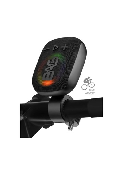 Motosiklet Ve Bisiklet Uyumlu Gidon Kemer Aparatlı Hafıza Kartı Usb Girişli Bluetooth Hoparlör Wifi